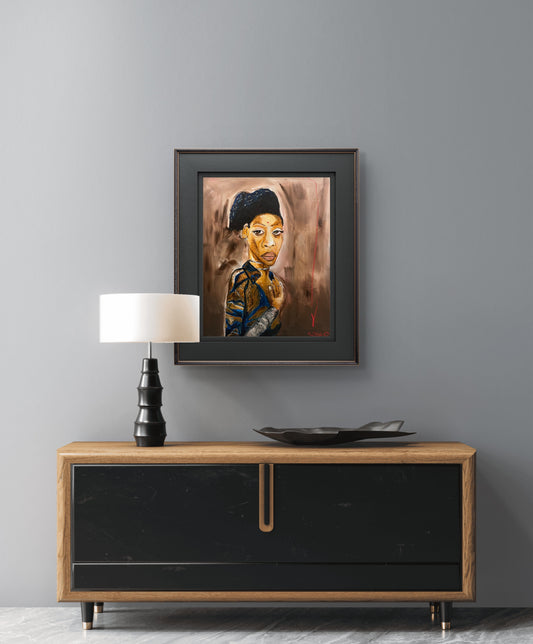 “Hand Over Heart” (print)