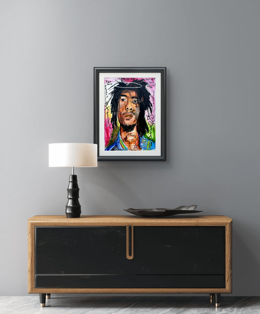 “Bob Marley Portrait” (Print)