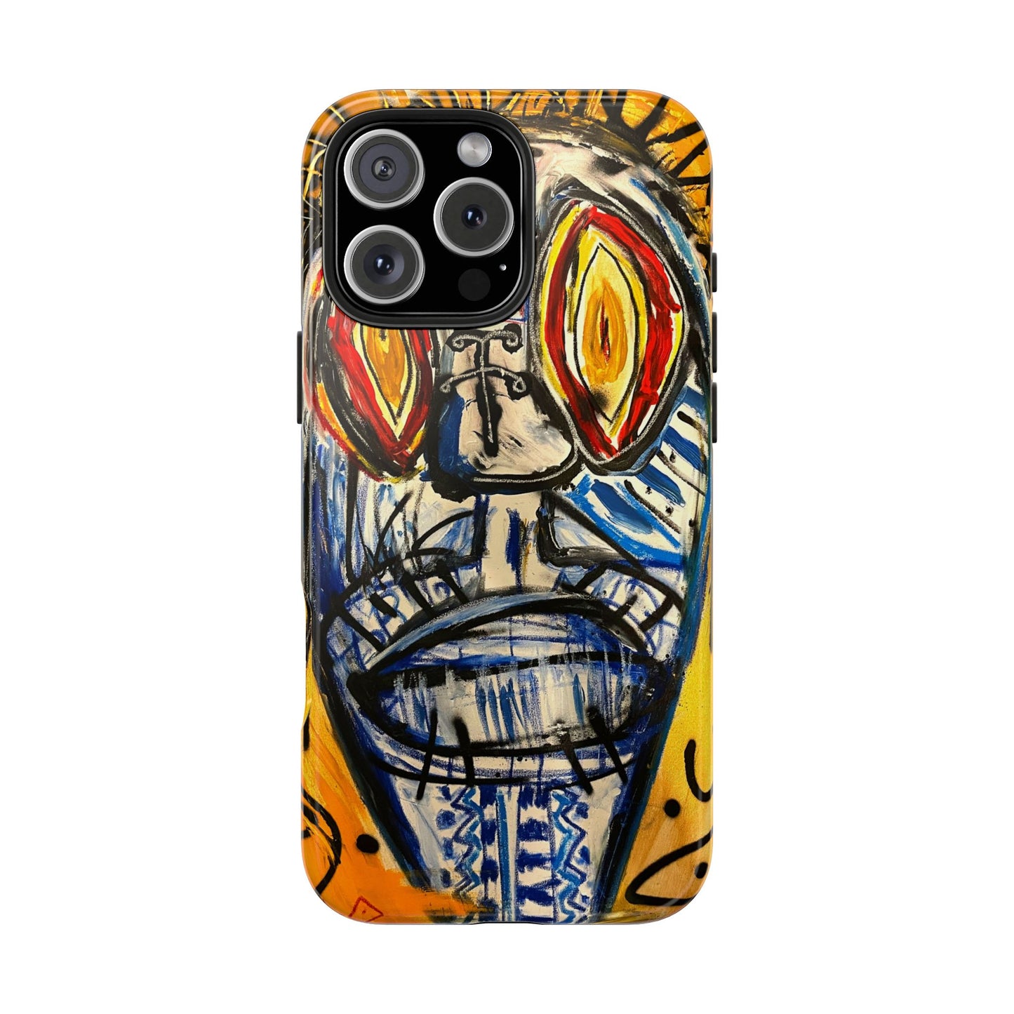 “Afro Mask” Phone Case
