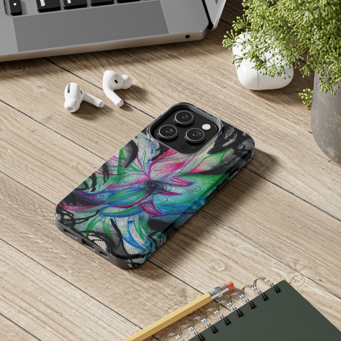 “Lotus Rose” Phone Case