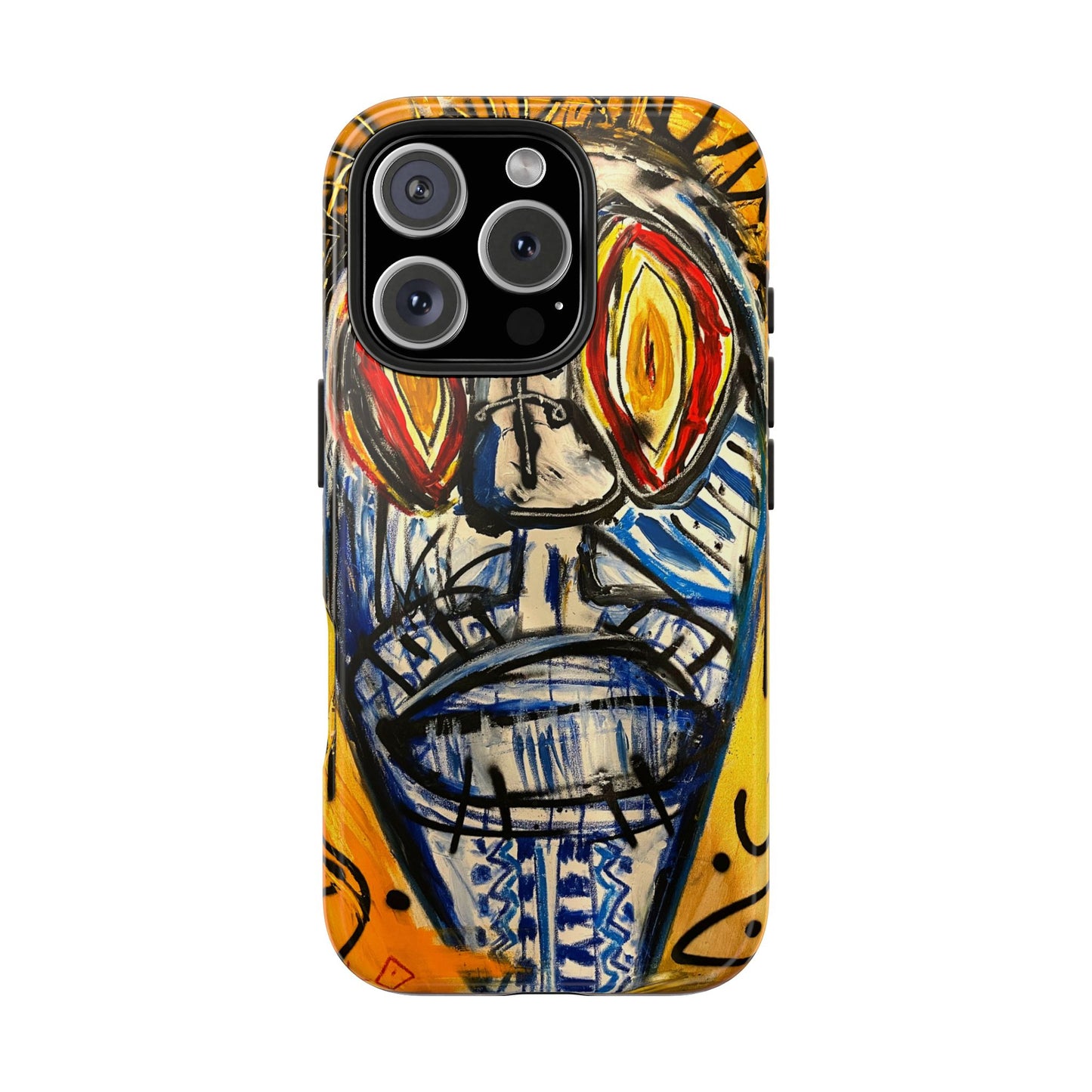 “Afro Mask” Phone Case