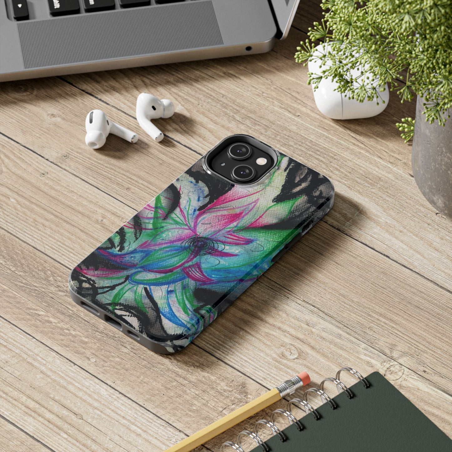 “Lotus Rose” Phone Case