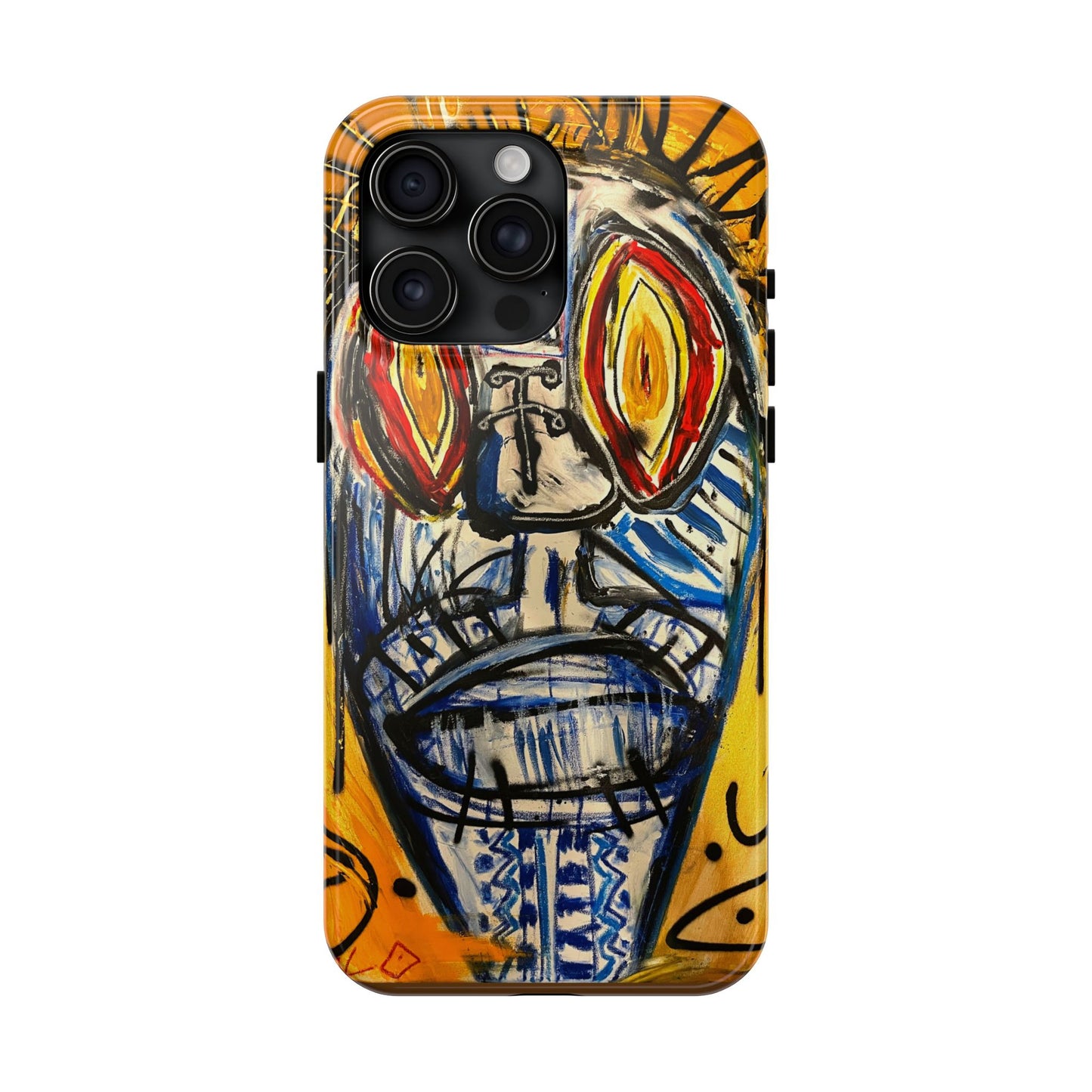 “Afro Mask” Phone Case
