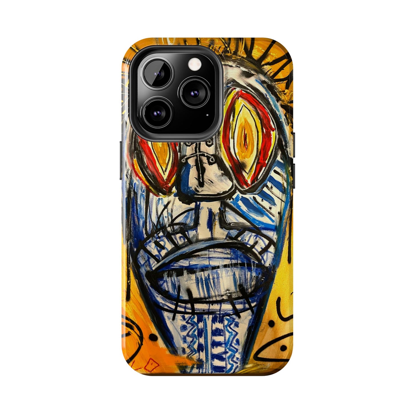“Afro Mask” Phone Case