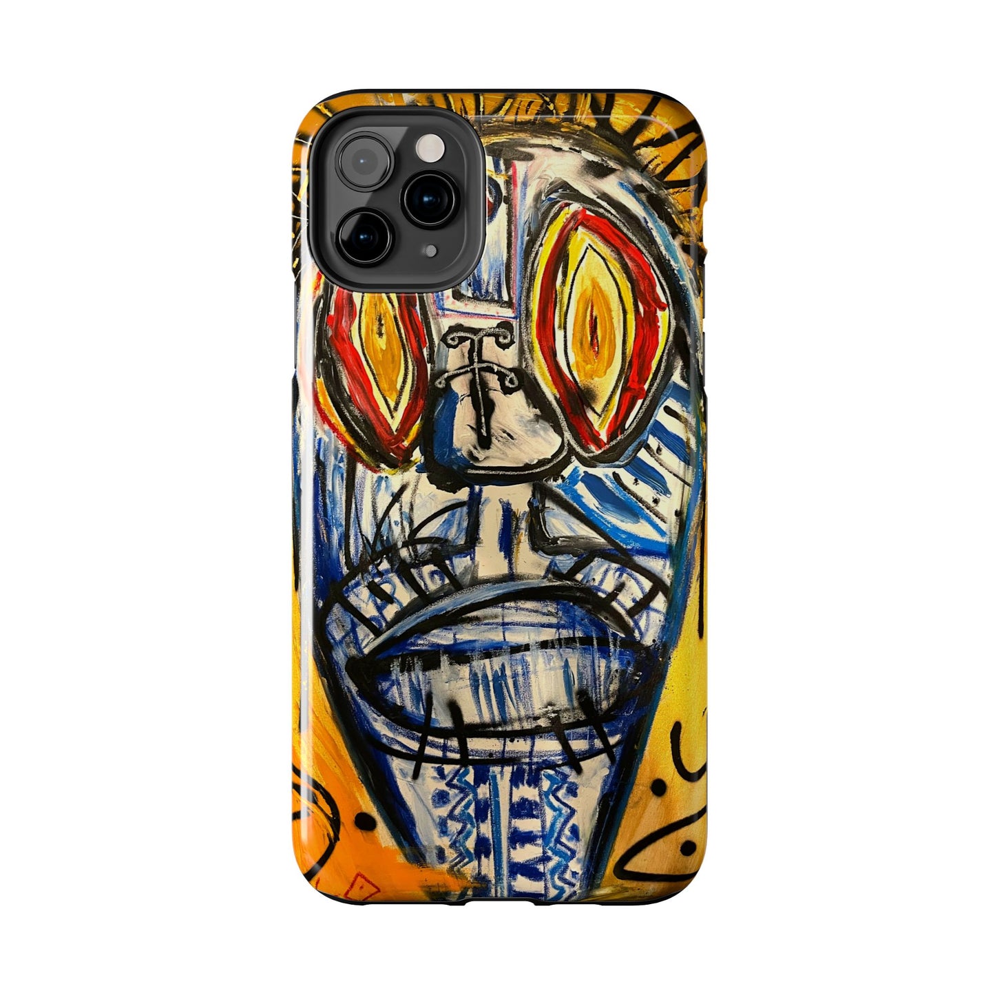 “Afro Mask” Phone Case