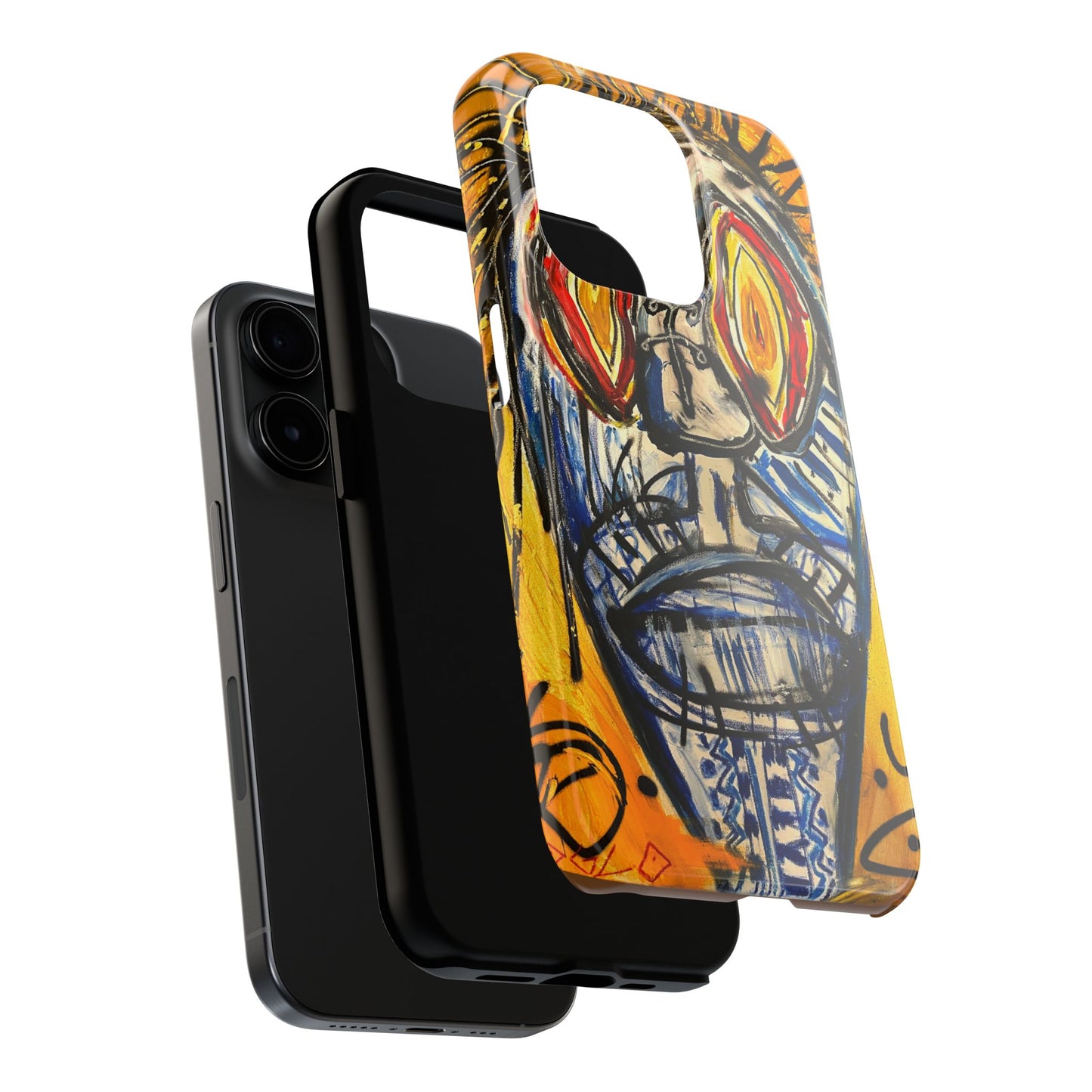 “Afro Mask” Phone Case