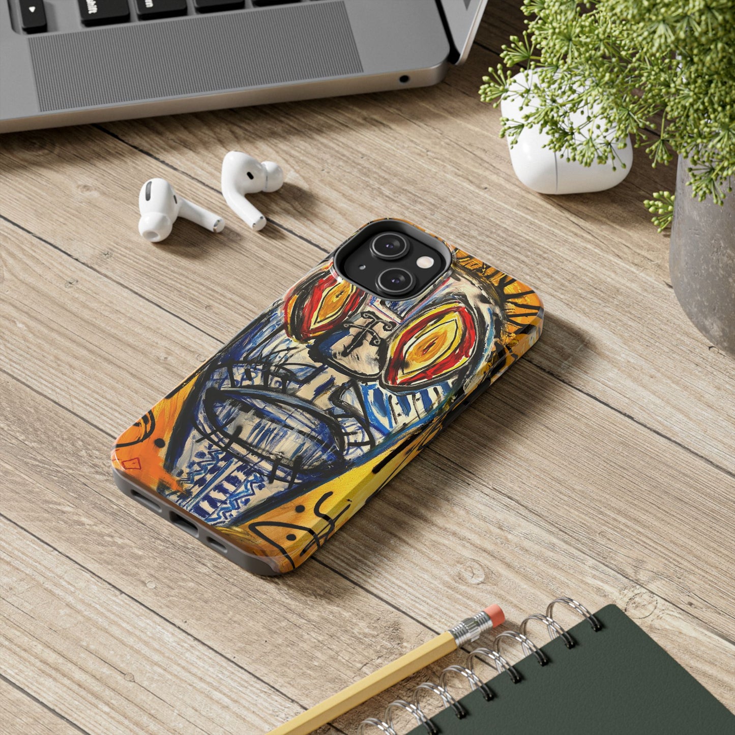 “Afro Mask” Phone Case