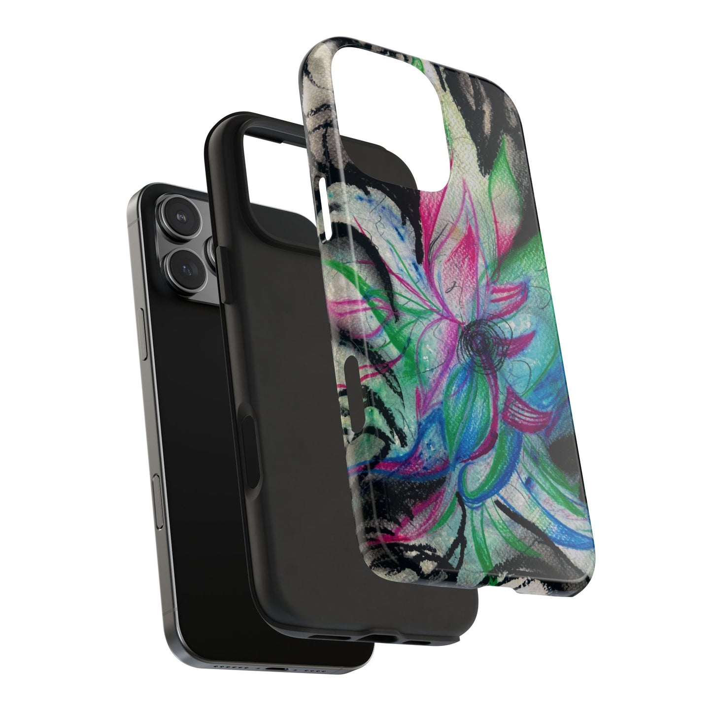“Lotus Rose” Phone Case