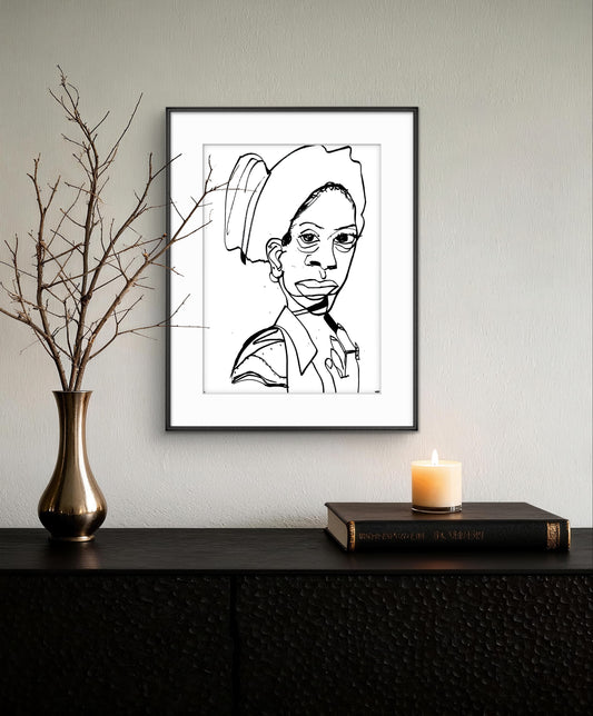 “HeadWrap Erykah” (Print)