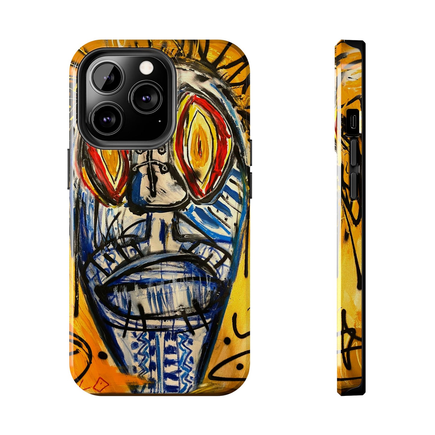 “Afro Mask” Phone Case