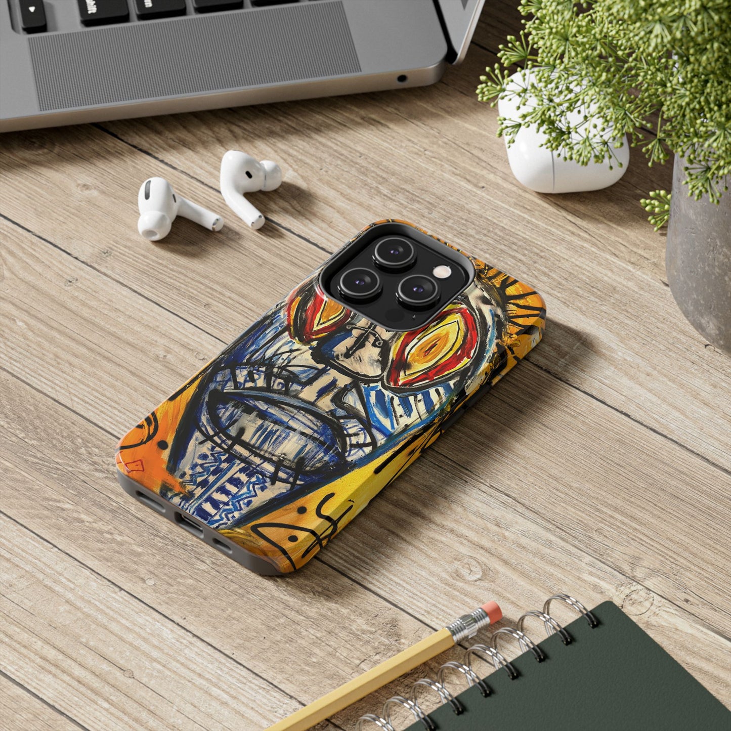 “Afro Mask” Phone Case