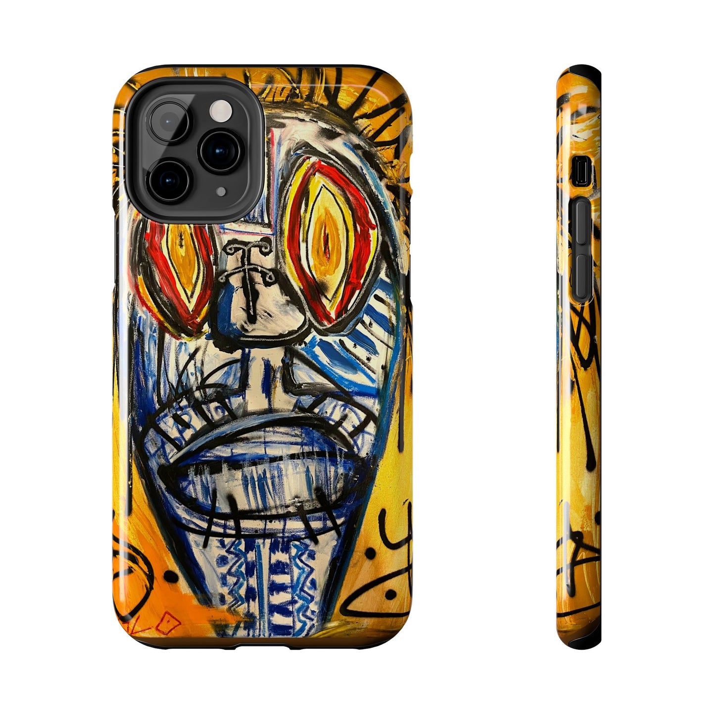 “Afro Mask” Phone Case