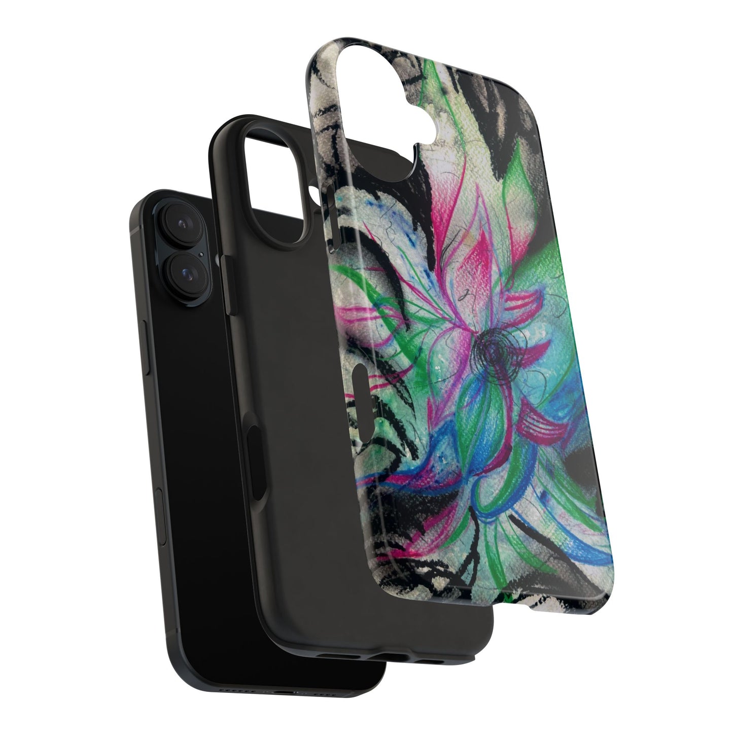 “Lotus Rose” Phone Case