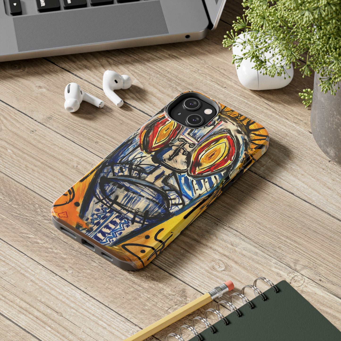 “Afro Mask” Phone Case
