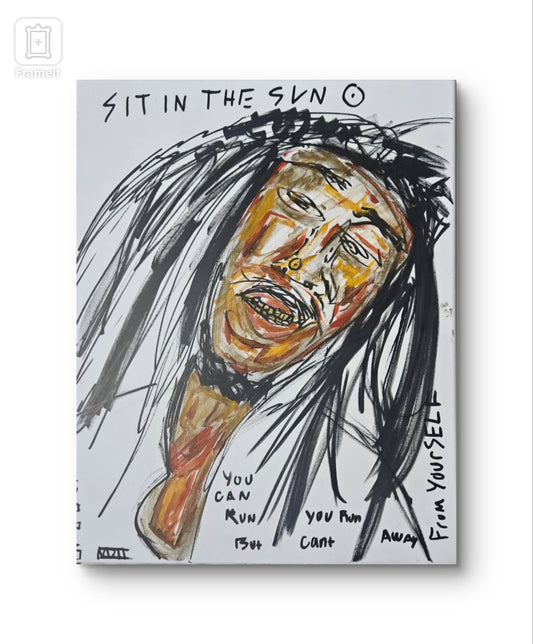 Sit In The Sun (Bob Marley Print)