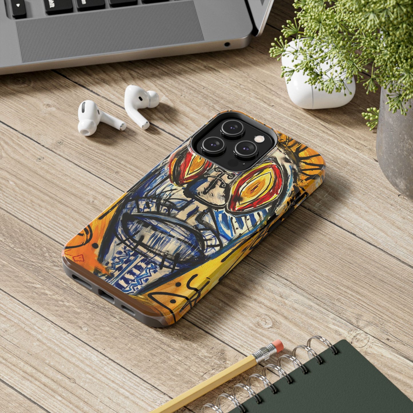 “Afro Mask” Phone Case