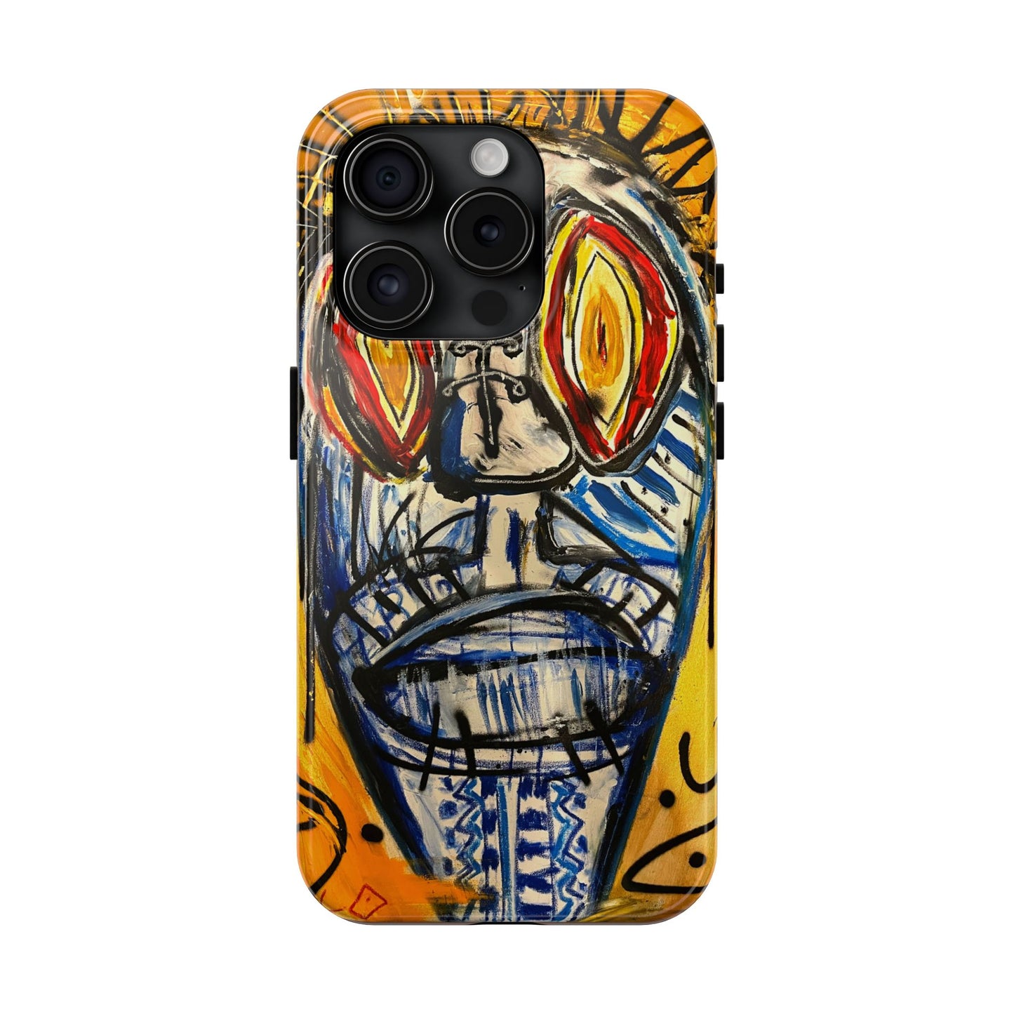 “Afro Mask” Phone Case