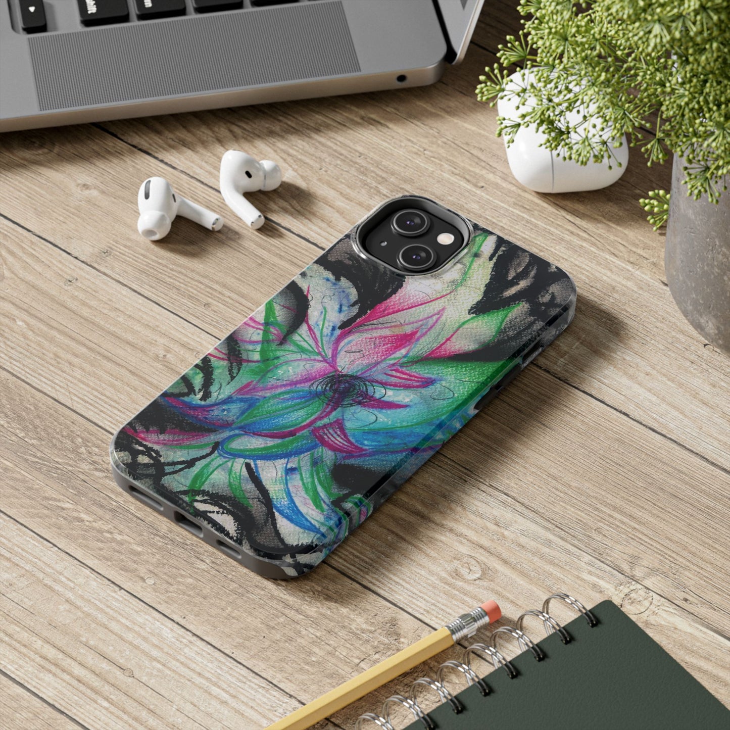 “Lotus Rose” Phone Case