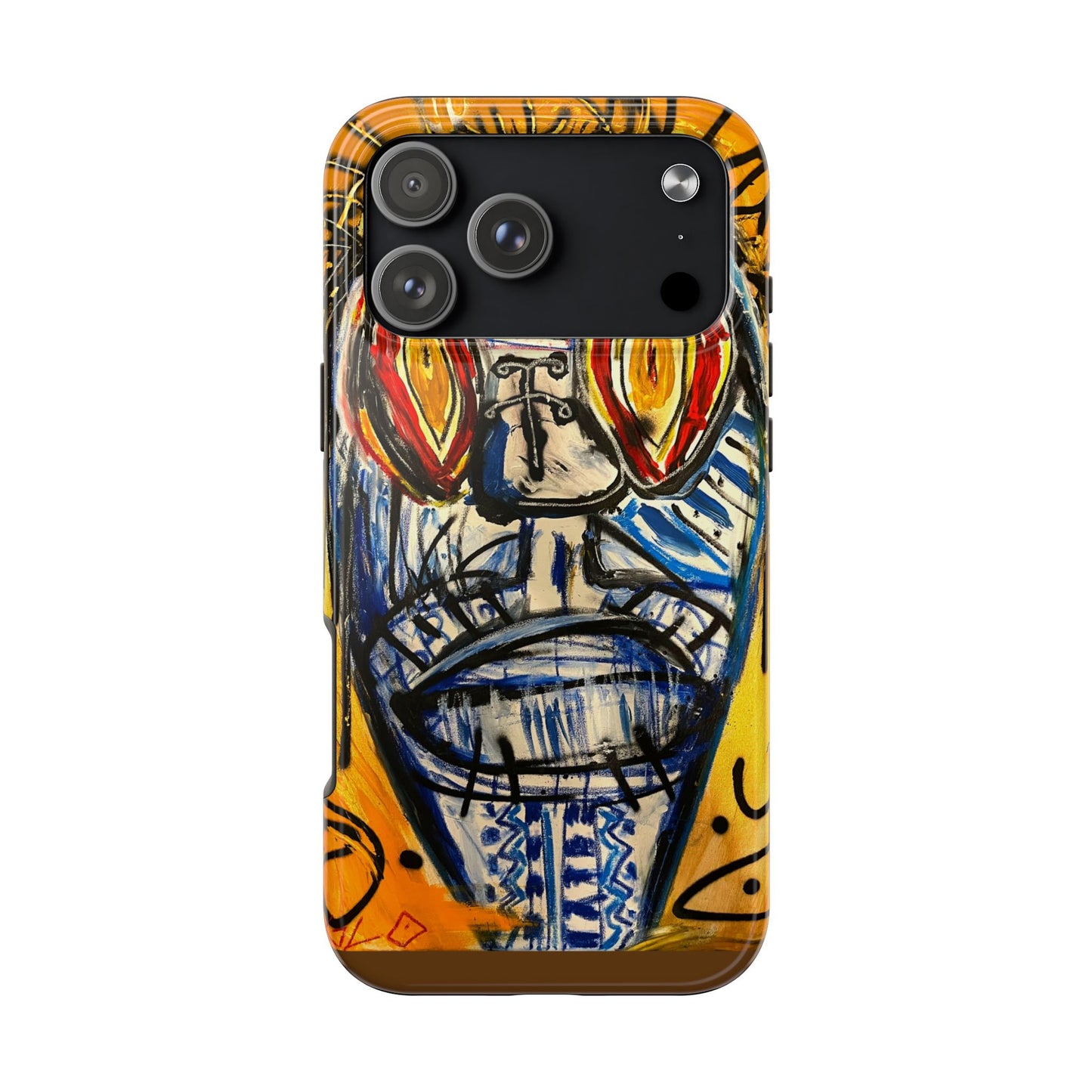 “Afro Mask” Phone Case