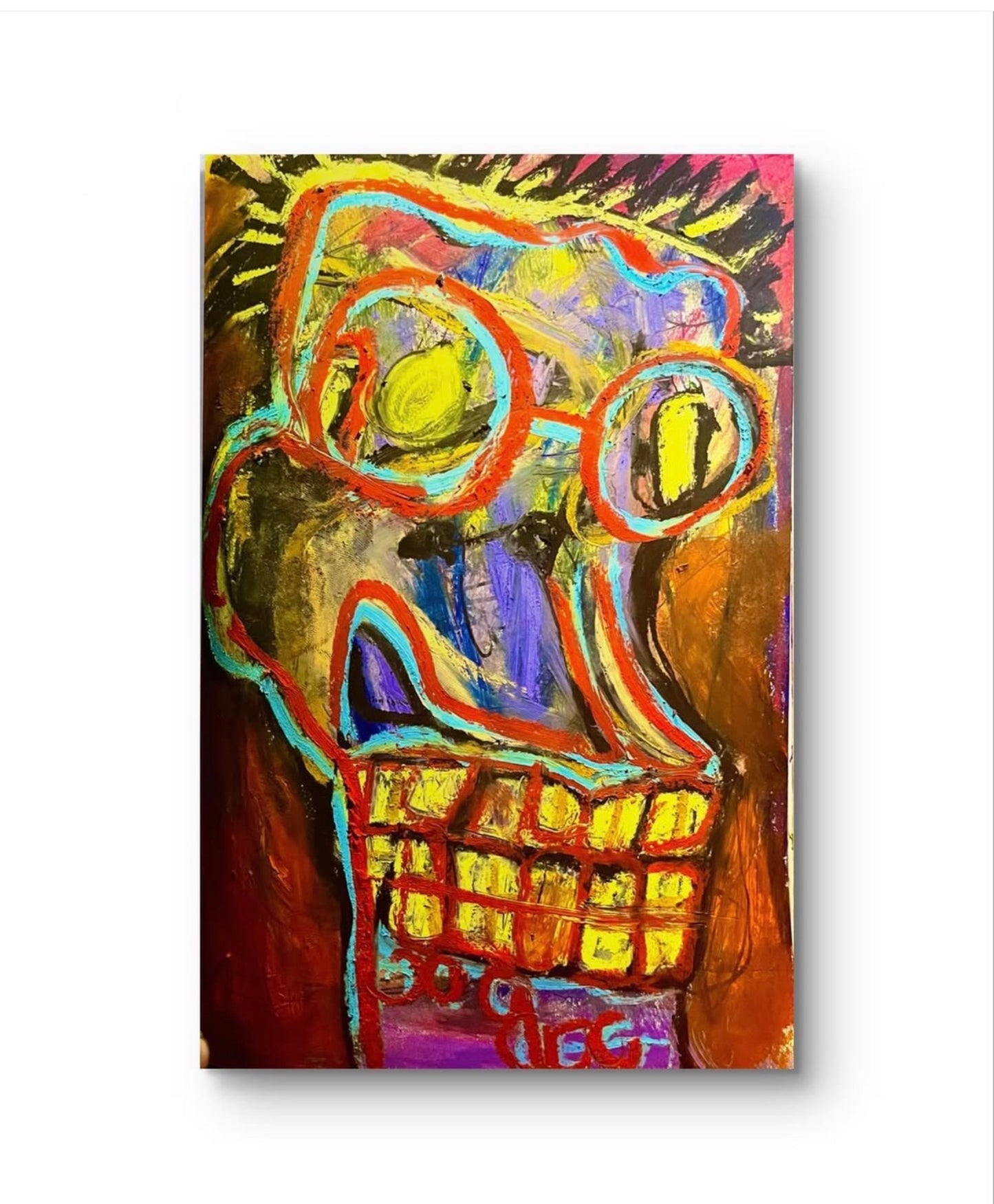 “They bricked my window” print