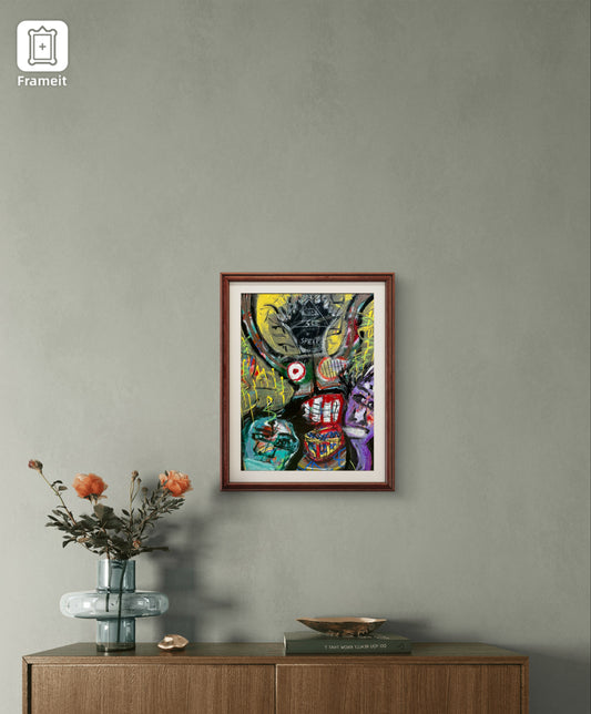 “Dancing In Creativity”(Print )