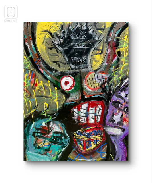 “Dancing In Creativity”(Print )