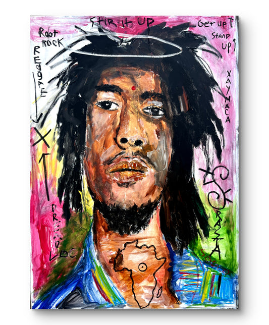 “Bob Marley Portrait” (Print)