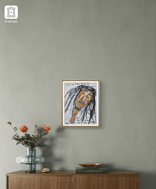 Sit In The Sun (Bob Marley Print)