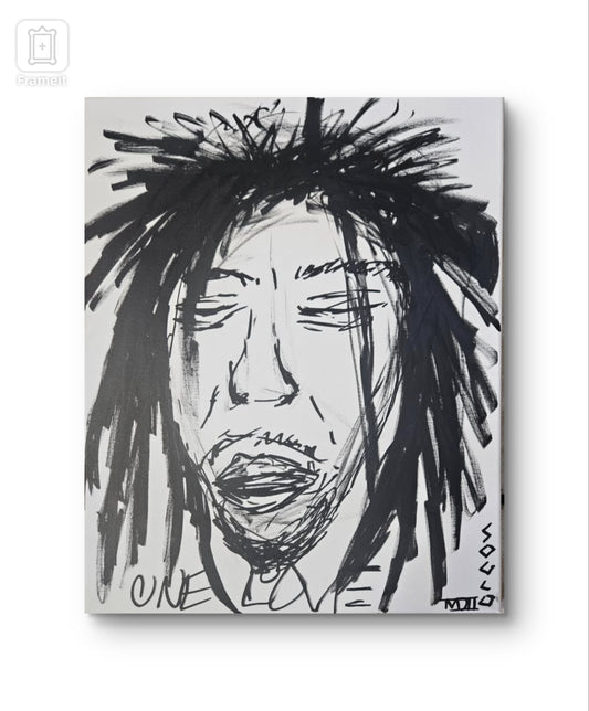 One Love (Bob Marley Print)